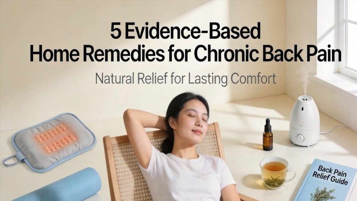 5 Evidence-Based Home Remedies for Chronic Back Pain